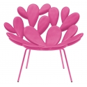 Qeeboo - Filicudi Armchair Colored - Bright Pink - Qeeboo Chair by Marcantonio - Furnishing - Home