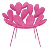 Qeeboo - Filicudi Armchair Colored - Bright Pink - Qeeboo Chair by Marcantonio - Furnishing - Home