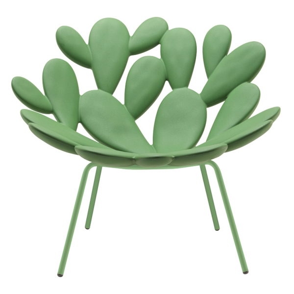 Qeeboo - Filicudi Armchair Colored - Green - Qeeboo Chair by Marcantonio - Furnishing - Home