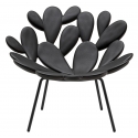 Qeeboo - Filicudi Armchair Colored - Black - Qeeboo Chair by Marcantonio - Furnishing - Home