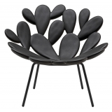 Qeeboo - Filicudi Armchair Colored - Black - Qeeboo Chair by Marcantonio - Furnishing - Home