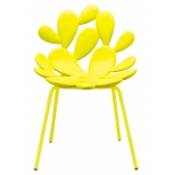 Qeeboo - Filicudi Chair Colored - Set of 2 Pieces - Yellow - Qeeboo Chair by Marcantonio - Furnishing - Home