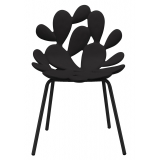 Qeeboo - Filicudi Chair Colored - Set of 2 Pieces - Black - Sedia Qeeboo by Marcantonio - Arredo - Casa