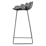 Qeeboo - Filicudi Stool - Black - Qeeboo Chair by Marcantonio - Furnishing - Home