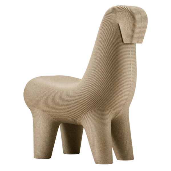 Qeeboo - Ghoda Chair - Golden Sand Mix - Qeeboo Chair by Satyendra Pakhalé - Furnishing - Home