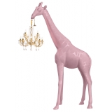 Qeeboo - Giraffe in Love M Indoor - Pink - Qeeboo Chandelier by Marcantonio - Lighting - Home