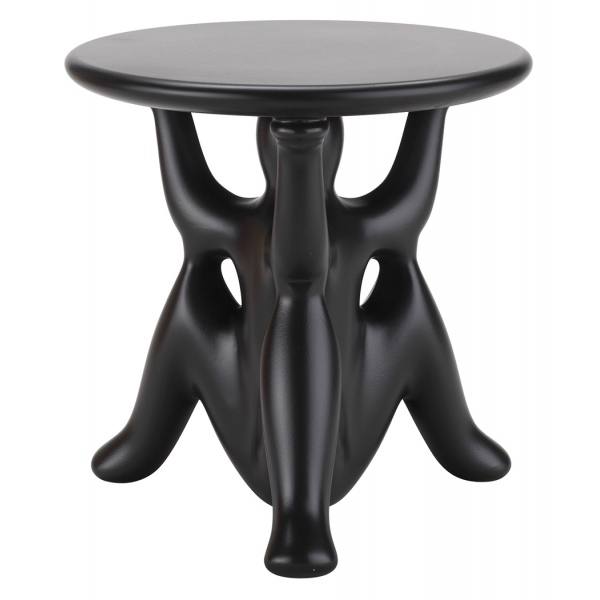 Qeeboo - Helpyourself Side Table - Black - Qeeboo Side Table by Philippe Starck - Furnishing - Home
