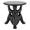 Qeeboo - Helpyourself Side Ttable - Nero - Tavolino Qeeboo by Philippe Starck - Arredo - Casa