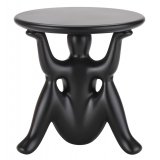 Qeeboo - Helpyourself Side Ttable - Nero - Tavolino Qeeboo by Philippe Starck - Arredo - Casa