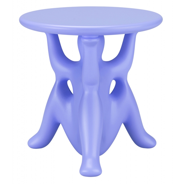Qeeboo - Helpyourself Side Table - Light Blue - Qeeboo Side Table by Philippe Starck - Furnishing - Home