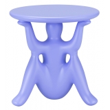 Qeeboo - Helpyourself Side Table - Light Blue - Qeeboo Side Table by Philippe Starck - Furnishing - Home