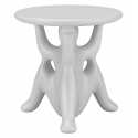 Qeeboo - Helpyourself Side Table - Light Grey - Qeeboo Side Table by Philippe Starck - Furnishing - Home