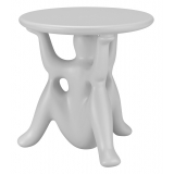 Qeeboo - Helpyourself Side Table - Light Grey - Qeeboo Side Table by Philippe Starck - Furnishing - Home