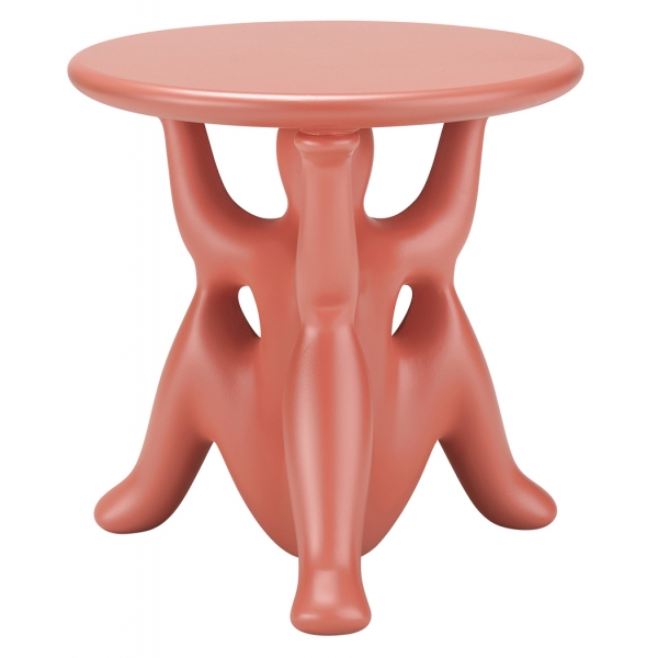 Qeeboo - Helpyourself Side Table - Terracotta - Qeeboo Side Table by Philippe Starck - Furnishing - Home