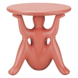 Qeeboo - Helpyourself Side Table - Terracotta - Qeeboo Side Table by Philippe Starck - Furnishing - Home