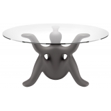 Qeeboo - Helpyourself Table - Black - Qeeboo Table by Philippe Starck - Furnishing - Home