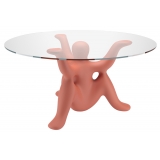 Qeeboo - Helpyourself Table - Terracotta - Qeeboo Table by Philippe Starck - Furnishing - Home