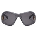 Loewe - Starry Night Mask Sunglasses - Smoke - Loewe Eyewear