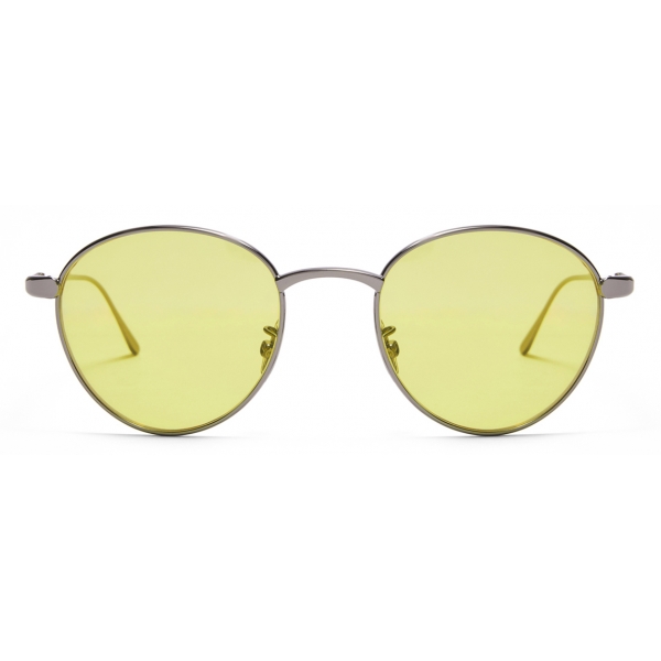 Loewe - Groove Round Sunglasses - Yellow - Loewe Eyewear