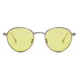 Loewe - Groove Round Sunglasses - Yellow - Loewe Eyewear