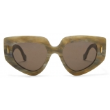 Loewe - Butterfly Screen Sunglasses - Marble Pale Green - Loewe Eyewear