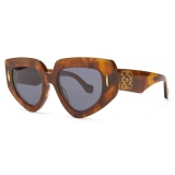 Loewe - Butterfly Screen Sunglasses - Flamed Havana - Loewe Eyewear