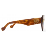 Loewe - Butterfly Screen Sunglasses - Flamed Havana - Loewe Eyewear