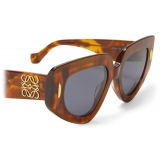 Loewe - Butterfly Screen Sunglasses - Flamed Havana - Loewe Eyewear