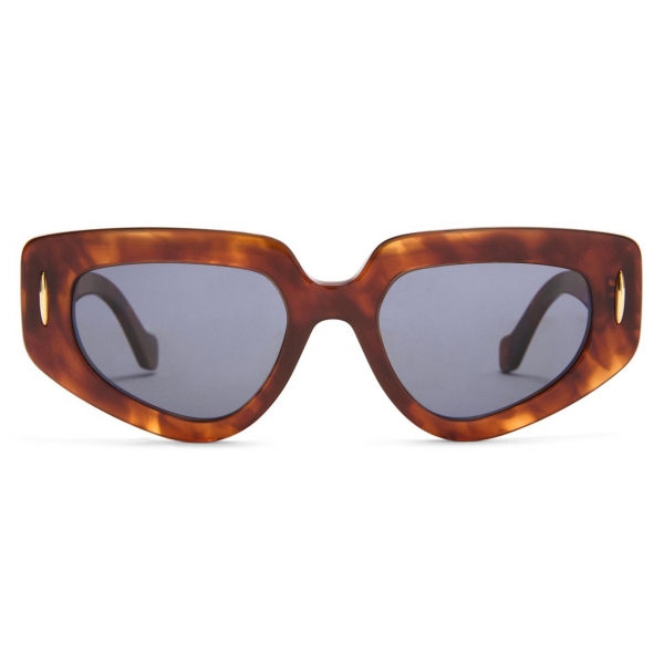 Loewe - Small Butterfly Screen Sunglasses - Flamed Havana - Loewe Eyewear