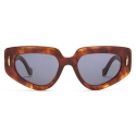 Loewe - Small Butterfly Screen Sunglasses - Flamed Havana - Loewe Eyewear