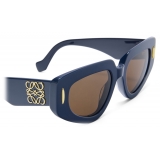 Loewe - Small Butterfly Screen Sunglasses - Black - Loewe Eyewear