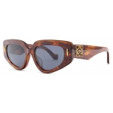 Loewe - Small Butterfly Screen Sunglasses - Flamed Havana - Loewe Eyewear