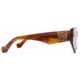 Loewe - Small Butterfly Screen Sunglasses - Flamed Havana - Loewe Eyewear
