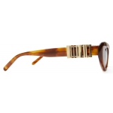 Loewe - Cocktail Sunglasses - Flamed Havana - Loewe Eyewear
