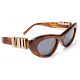 Loewe - Cocktail Sunglasses - Flamed Havana - Loewe Eyewear