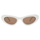 Loewe - Occhiali da Sole Cocktail - Bianco Tinta Unita - Loewe Eyewear