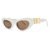 Loewe - Cocktail Sunglasses - Solid White - Loewe Eyewear
