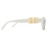 Loewe - Cocktail Sunglasses - Solid White - Loewe Eyewear