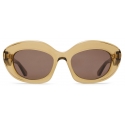 Loewe - Occhiali da Sole Dawn - Oliva Trasparente - Loewe Eyewear