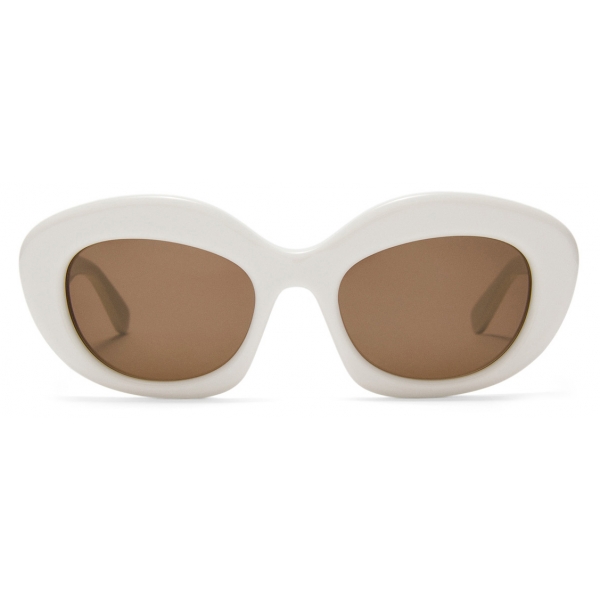 Loewe - Dawn Sunglasses - Solid White - Loewe Eyewear