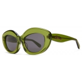 Loewe - Dawn Sunglasses - Cactus Green - Loewe Eyewear