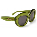 Loewe - Dawn Sunglasses - Cactus Green - Loewe Eyewear