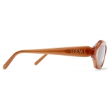 Loewe - Occhiali da Sole Enigma Slim - Caramello Chiaro - Loewe Eyewear
