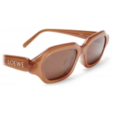 Loewe - Enigma Slim Sunglasses - Light Caramel - Loewe Eyewear
