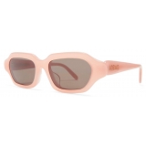 Loewe - Enigma Slim Sunglasses - Light Pink - Loewe Eyewear