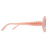 Loewe - Mini Oval Slim Sunglasses - Light Pink - Loewe Eyewear