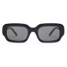 Loewe - Rectangular Slim Sunglasses - Black - Loewe Eyewear