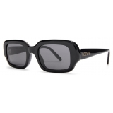 Loewe - Rectangular Slim Sunglasses - Black - Loewe Eyewear