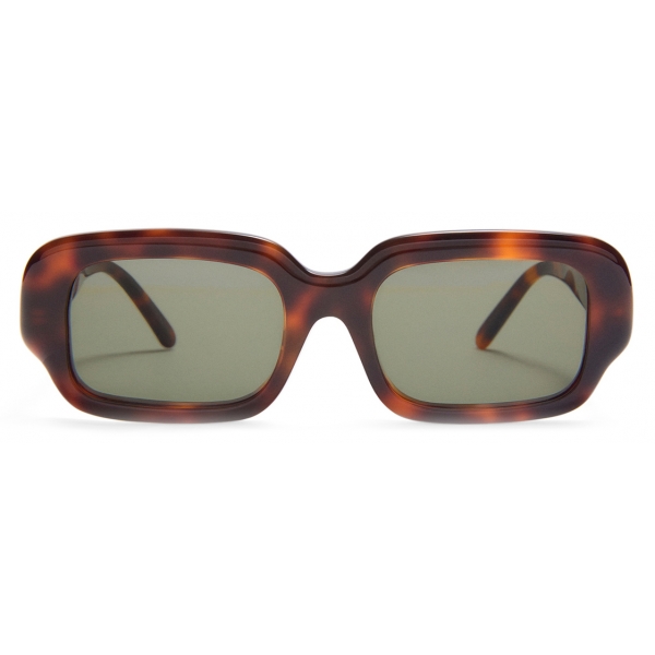 Loewe - Rectangular Slim Sunglasses - Havana - Loewe Eyewear