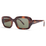 Loewe - Rectangular Slim Sunglasses - Havana - Loewe Eyewear